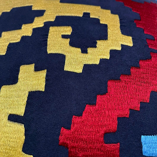 Bali Ikat Large Pattern Pillow