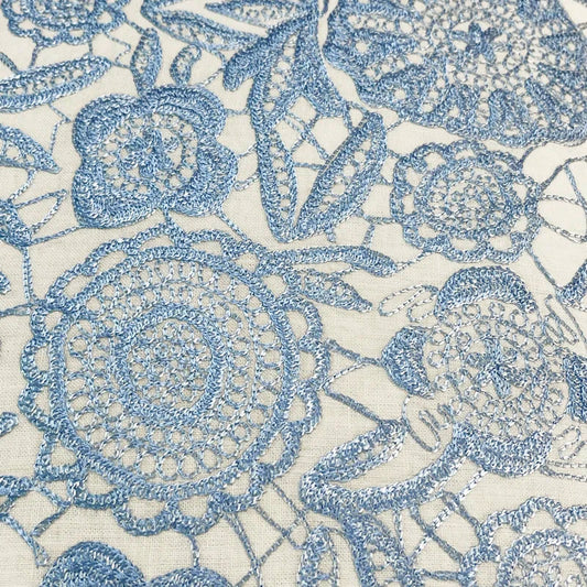 Lacework Linen Throw Pillow