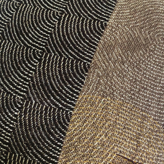 Circles Wool Throw Pillow