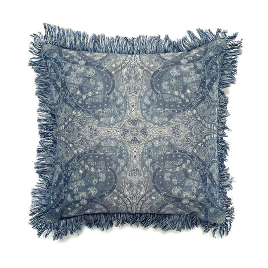 Blue Damask