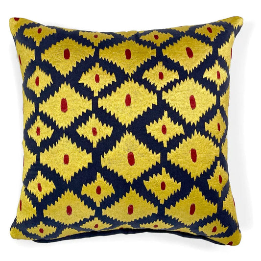 Bali Ikat Diamond Design Pillow