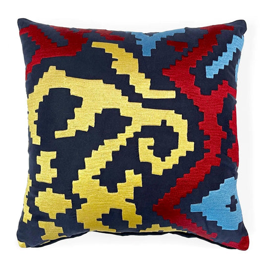 Bali Ikat Large Pattern Pillow