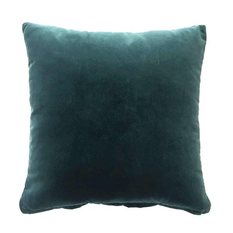 Square Velvet Throw Pillow
