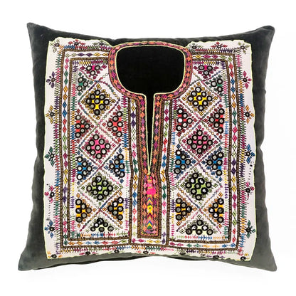 Square Velvet Throw Pillow