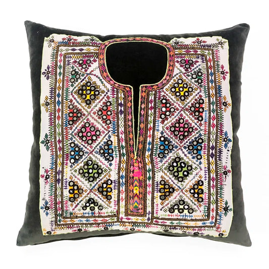Square Velvet Throw Pillow