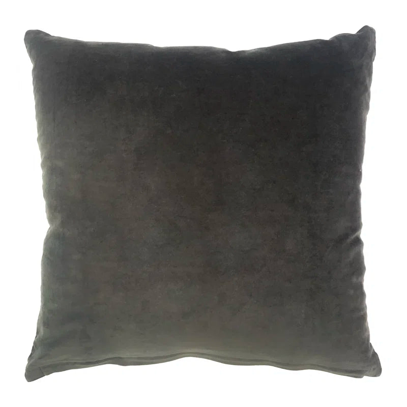 Square Velvet Throw Pillow