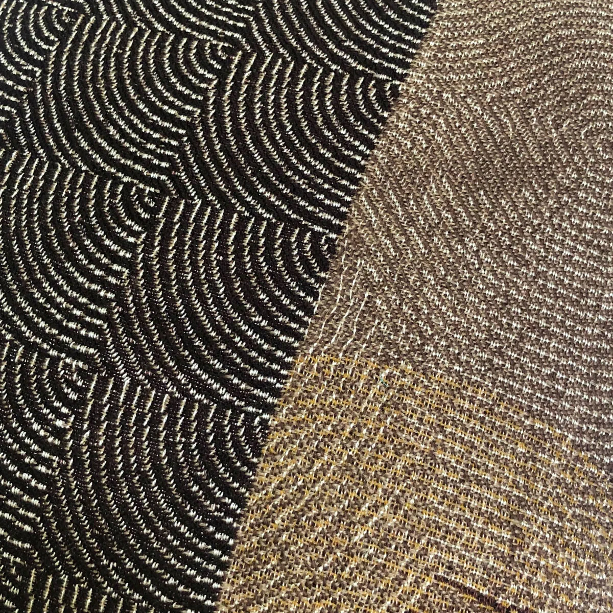 Circles Wool Throw Pillow