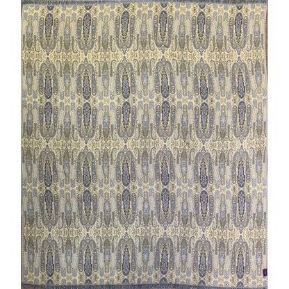 Paisley Woven Cotton Throw