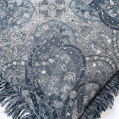 Blue Damask