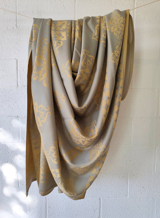 Arabesque Wool Throw